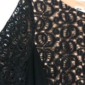 Anne Klein black lace dress